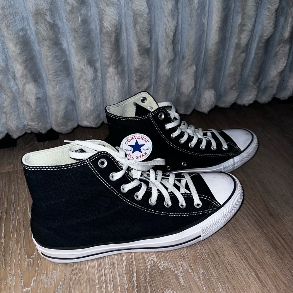 Converse Black High-Top Sneakers